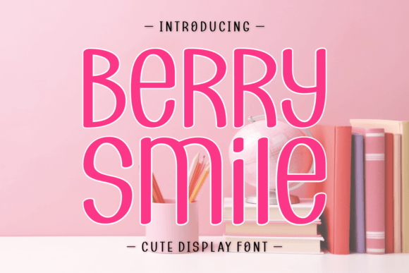 Berry Smile: A Handwritten Display Font for Engaging Campaigns