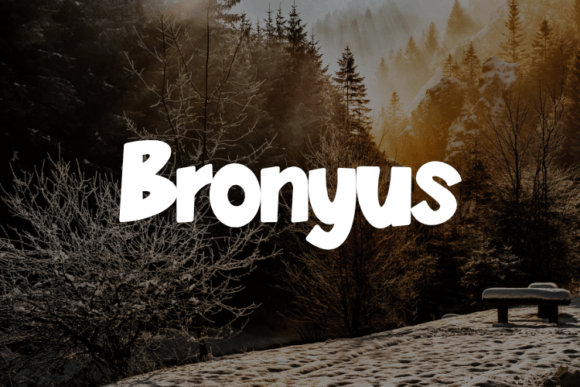 Bronyus Font Review: A Display Typeface Built for Branding Work