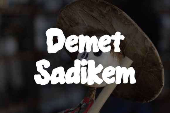 Demet Sadikem: A Versatile Display Font for Small Business Branding