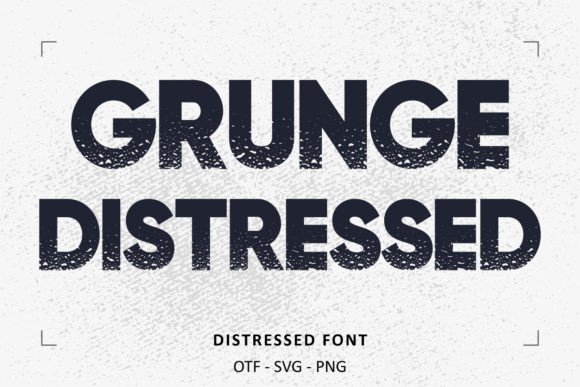 Distressed Font Review: A Grungy Display Typeface for Bold Branding