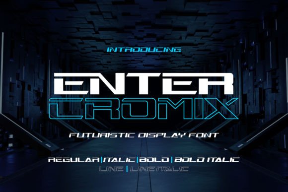 Enter Cromix: A Futuristic Display Font for Modern Campaign Design
