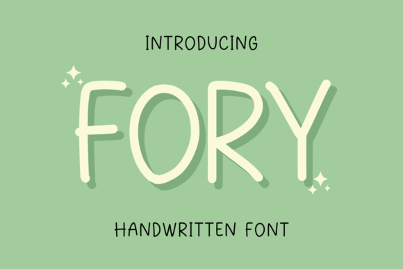 Fory Font Review: A Quirky Handwritten Font for Handmade Products