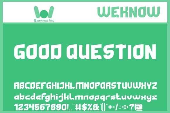 Good Question Display Font for Modern Web Design Projects