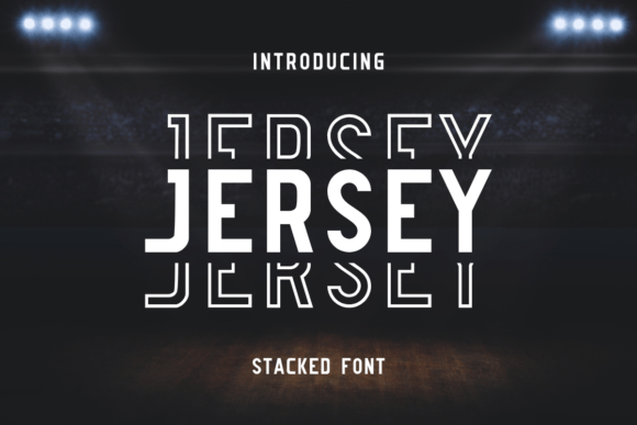 Jersey Font: A Display Typeface for Editorial Headlines and Publication Branding