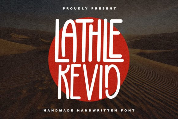 Lathle Kevid Handwritten Font for Branding and Design Projects