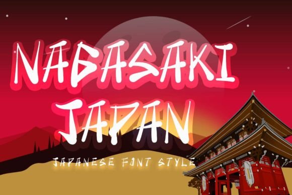Nagasaki Japan: An Elegant Display Font for Branding