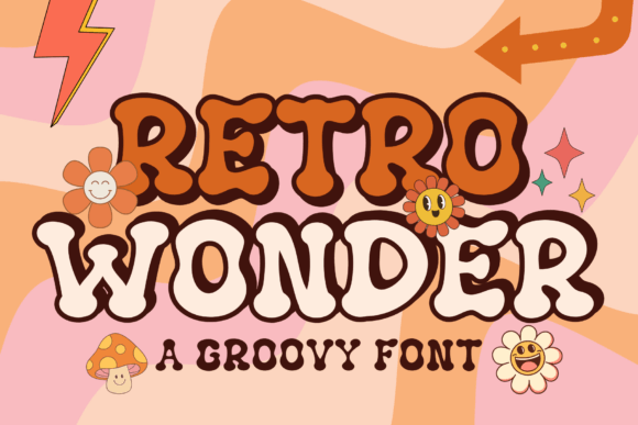Retro Wonder Display Font Boosts Campaign Personality