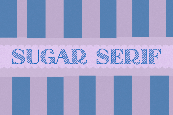 Sugar Serif: A Charming Display Font for Sophisticated Design