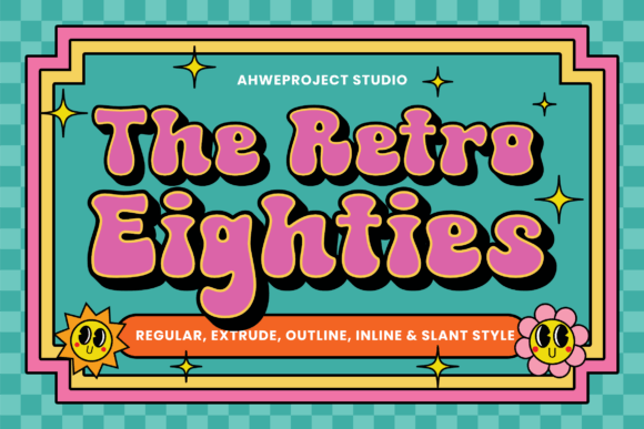 The Retro Eighties: A Designer’s Guide to This Bold Display Font