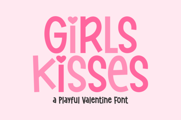 Using Girls Kisses Display Font in Modern Web Layouts
